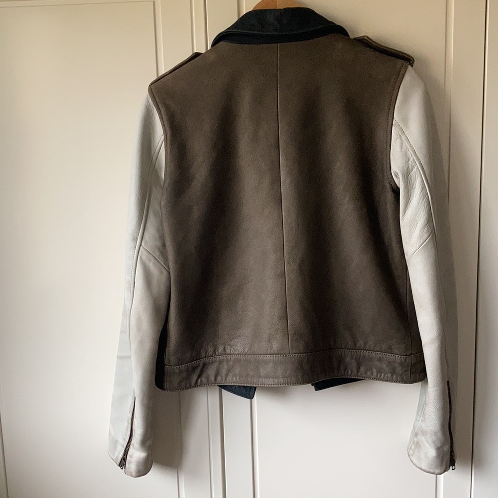 Won Hundred Leather Moto Jacket, size 38 - Picture 2 of 8